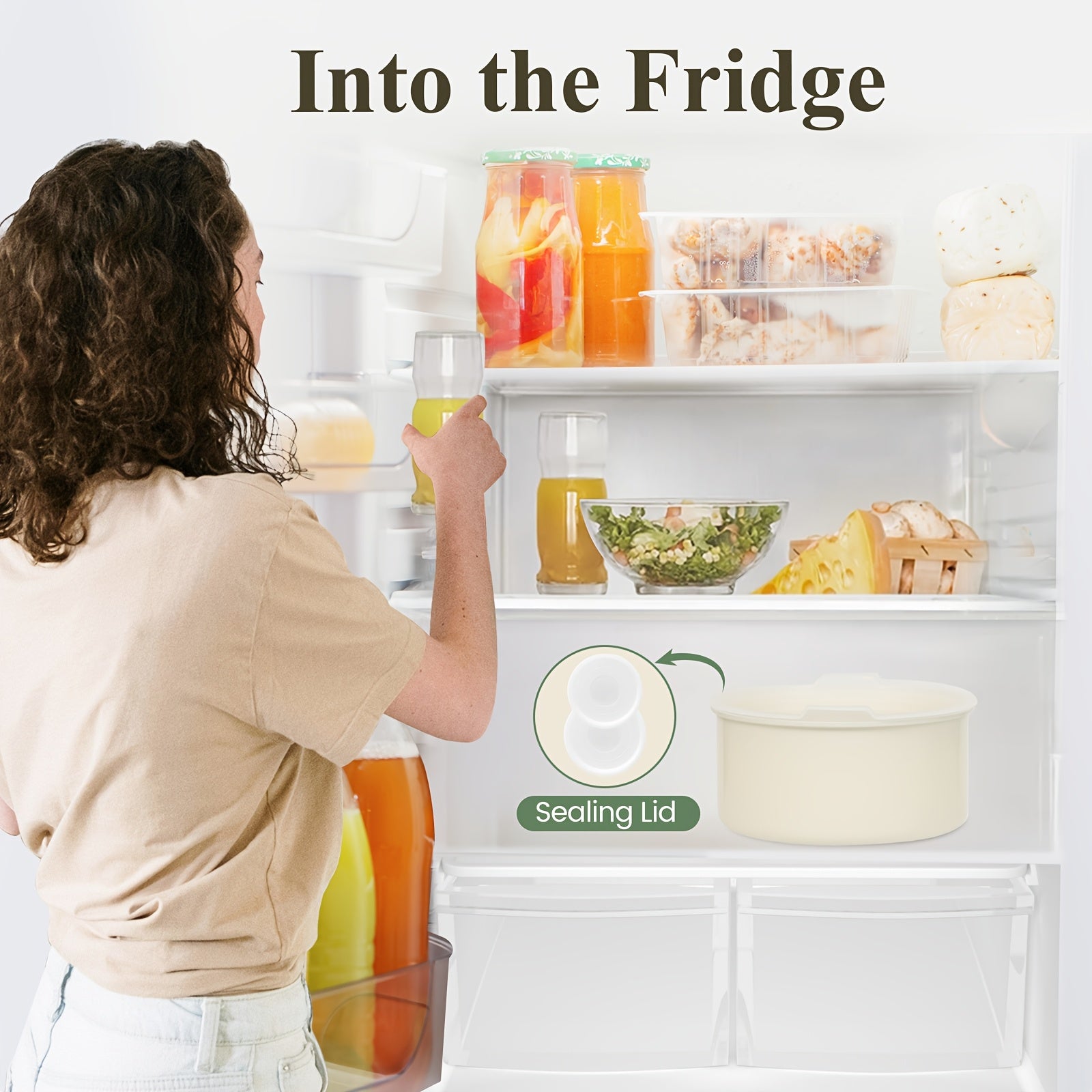 17pcs Versatile Cooking Set: Features a Ceramic Non-Stick Surface, Reduces Storage Needs by 70%, Detachable Handles Suitable for Dishwasher (Handles Excluded), Effortlessly Allows Frying, Stir-Frying, Stewing & Boiling, to Clean And Stylish.