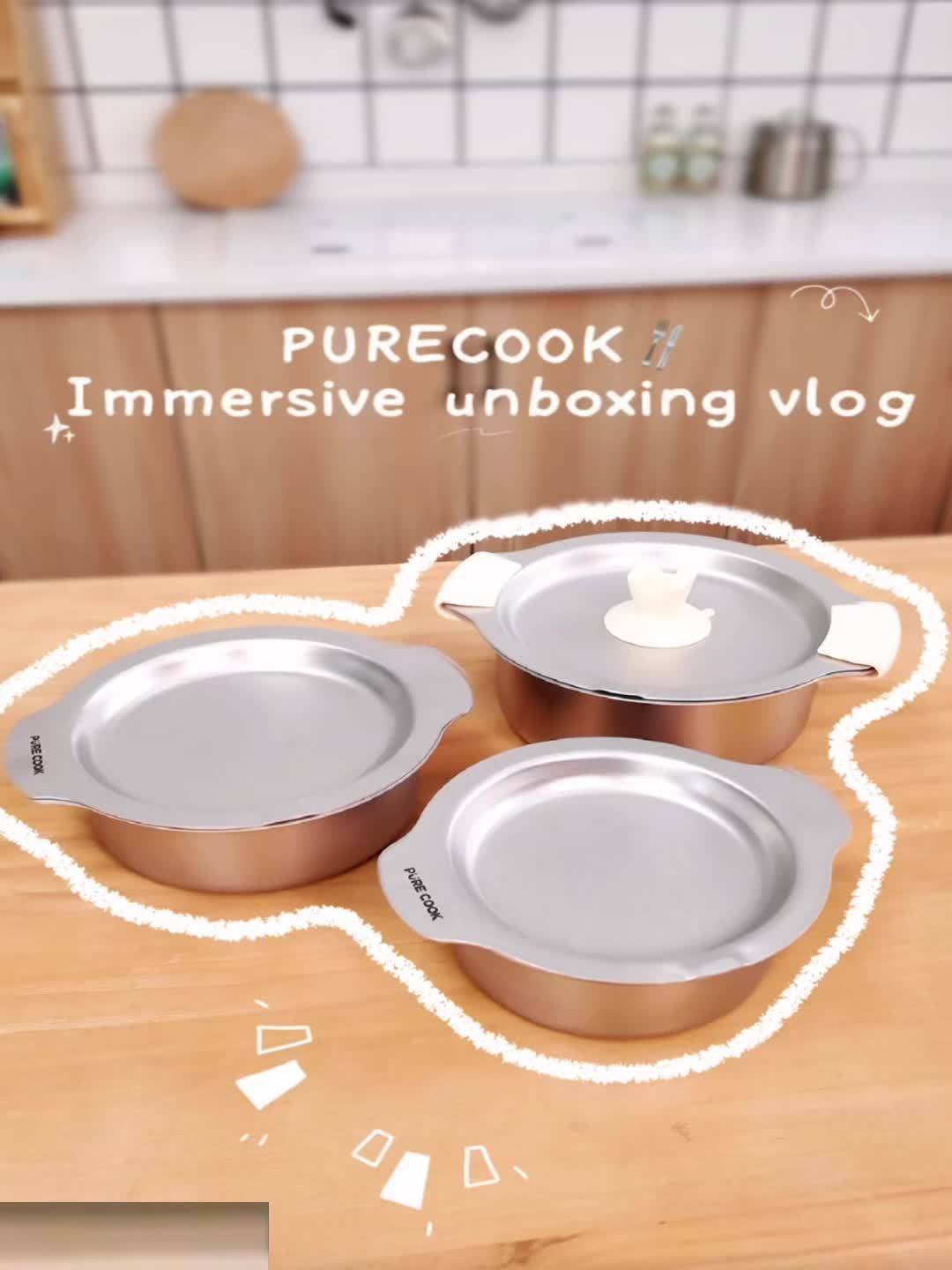 6pcs 304 Stainless Steel Non-Stick Cookware Set, Dual-Purpose Pot & Plate Pots And Pans Set, High Temperature Resistant With Free Heat-Resistant Silicone Gloves & Lid Knob, Non-Abrasive Process, Induction Compatible