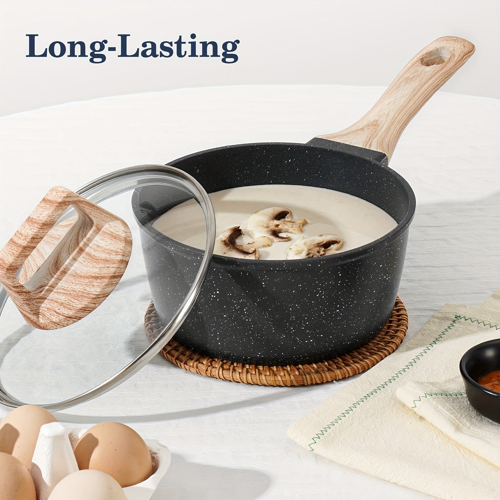 Pan, 12Pot And Pan Set, Non-stick Pan, Kitchen Cookware Set, Non-stick Cooking Set, Including Frying Pan.