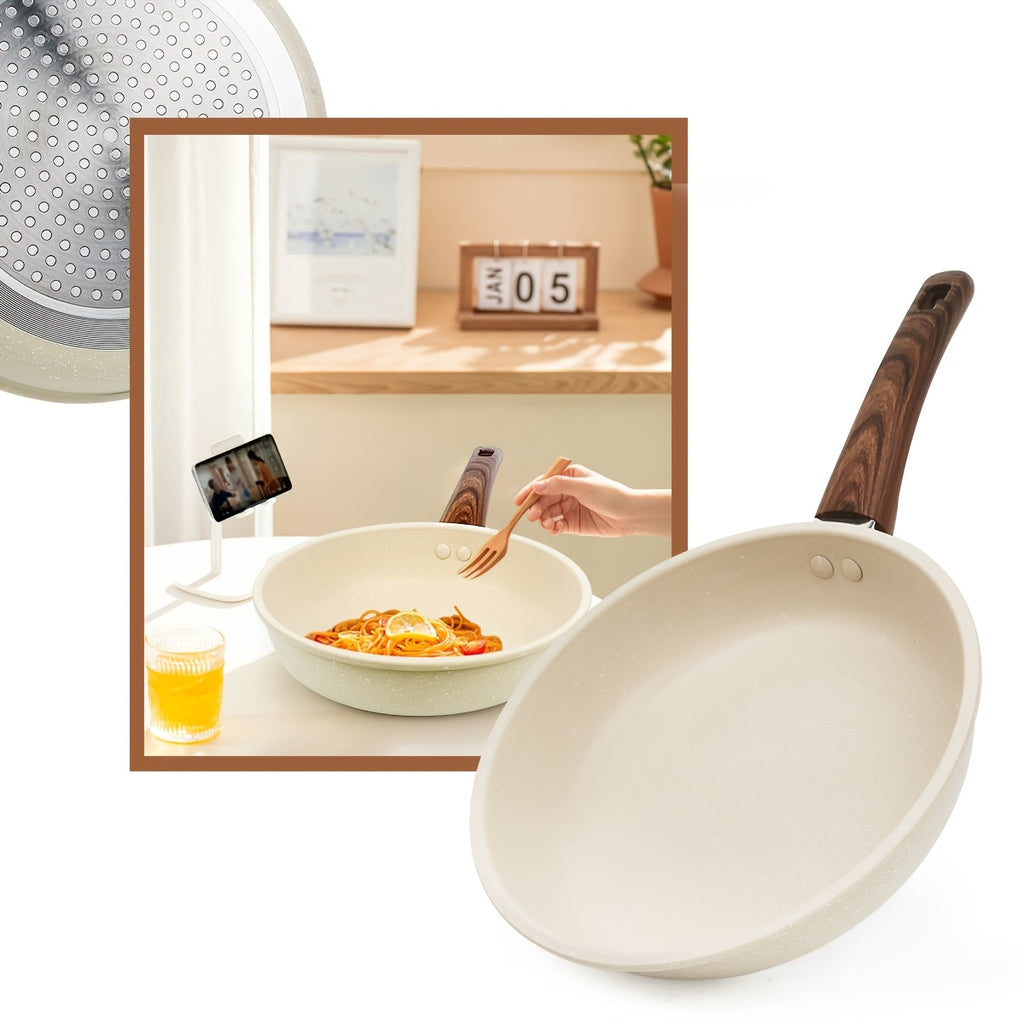 12\u002F15pcs Nonstick Pans Pots Set, Cookware Set with Frying Pan, Saucepan, Cooking Utensils, for Kitchen Home Cannteen Dining Room Use, Gift for Wedding Housewarming, Christmas Gift Box, White