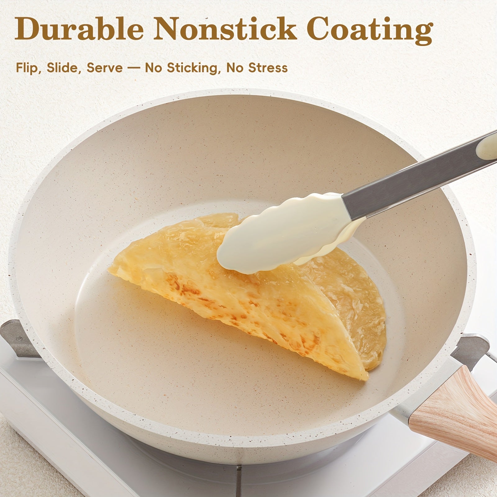 12pcs Non-Stick Cooking Set, Black Granite Induction Cookware, Safe And Healthy Non-Stick Kitchen Cooking Set Including Frying Pans, Saucepans, And Casseroles