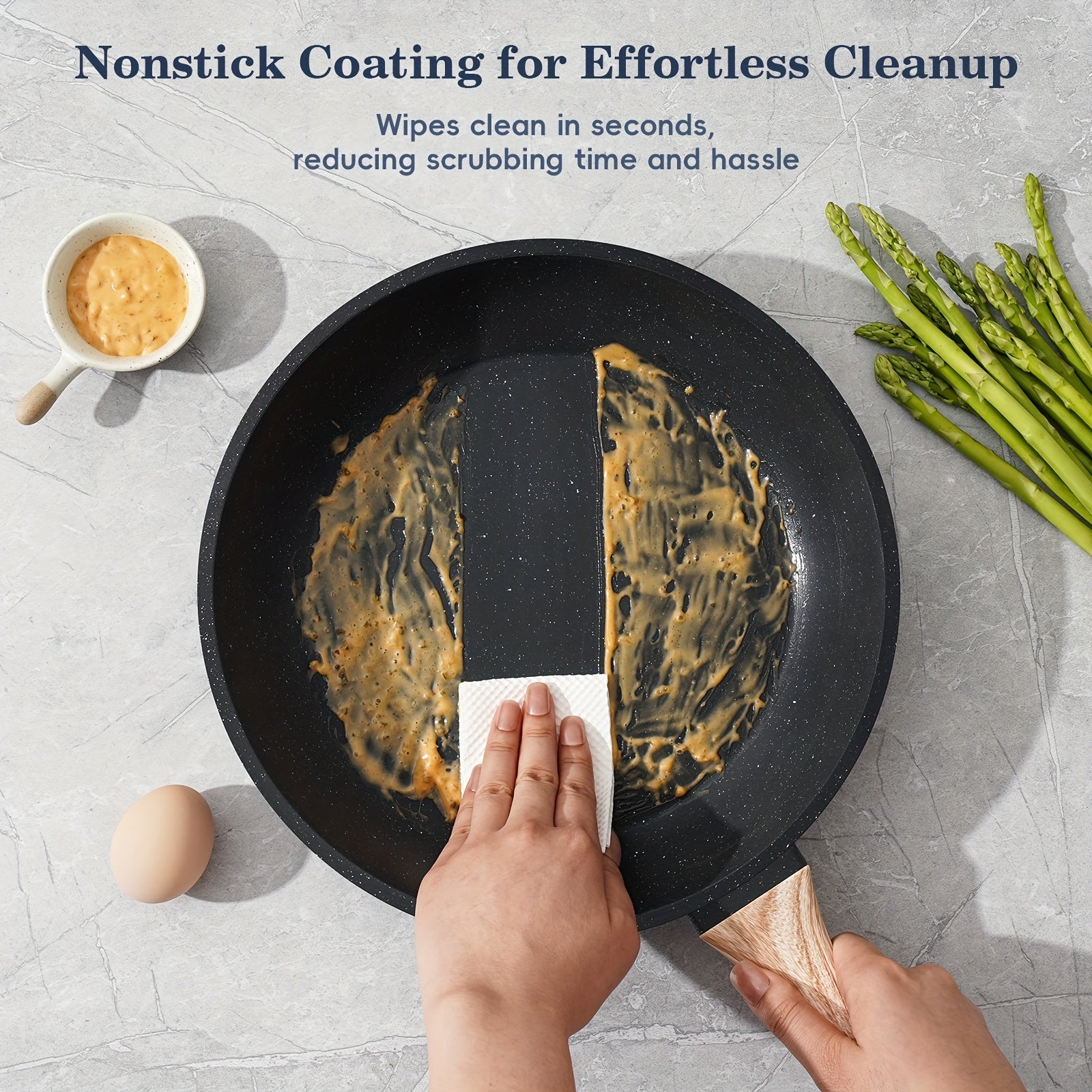 Pan, 12Pot And Pan Set, Non-stick Pan, Kitchen Cookware Set, Non-stick Cooking Set, Including Frying Pan.